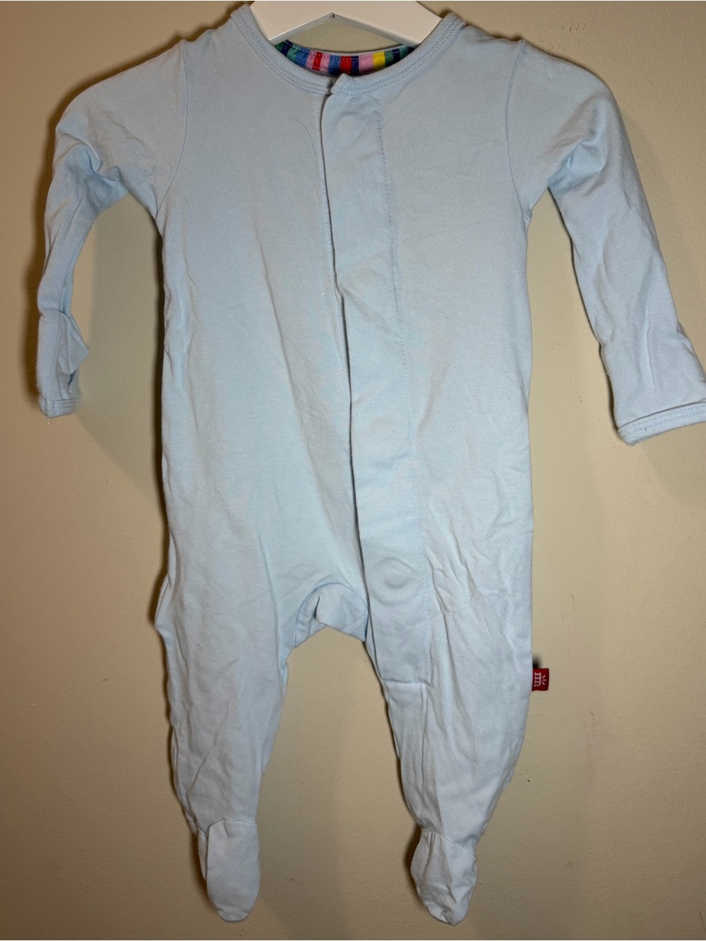 Magnetic Me Light Blue Footed One-Piece